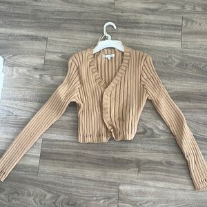 Tan sweater